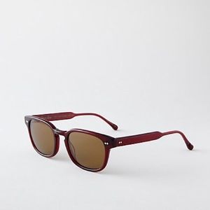Steven Alan Monroe sunglasses in oxblood